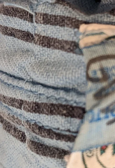 Vintage Izod x Lacoste Blue One-piece Romper Overalls 12 months - Picture 6 of 8